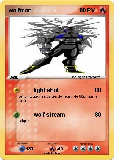 Pokemon wolfmon