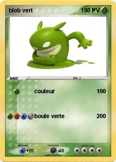 Pokemon blob vert