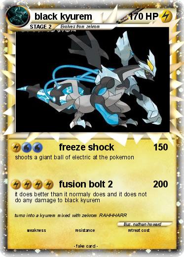 Pokemon black kyurem