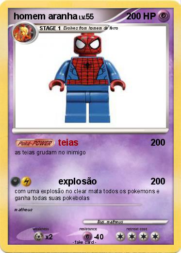 Pokemon homem aranha