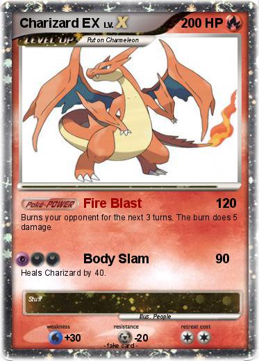 Pokemon Charizard EX