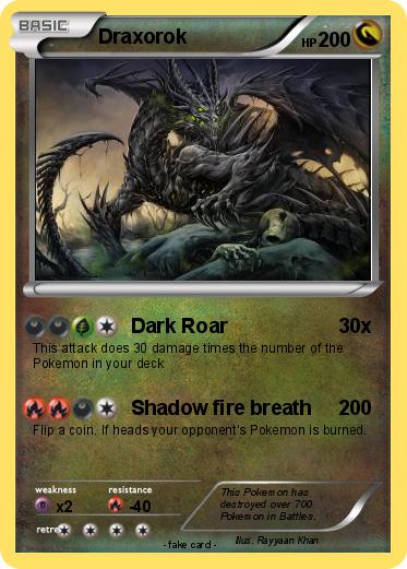 Pokemon Draxorok