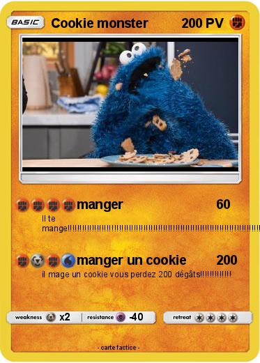 Pokemon Cookie monster