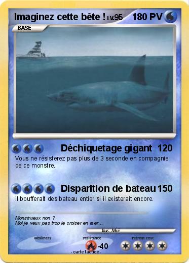 Pokemon Imaginez cette bête !