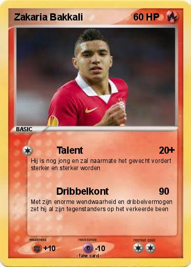 Pokemon Zakaria Bakkali