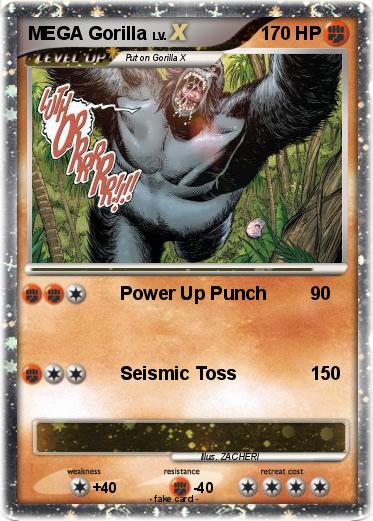 Pokemon MEGA Gorilla