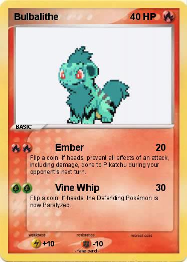 Pokemon Bulbalithe