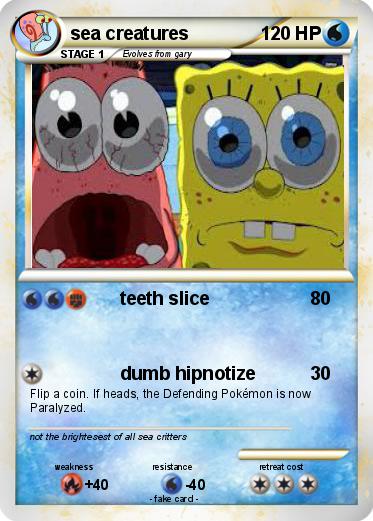 Pokemon sea creatures