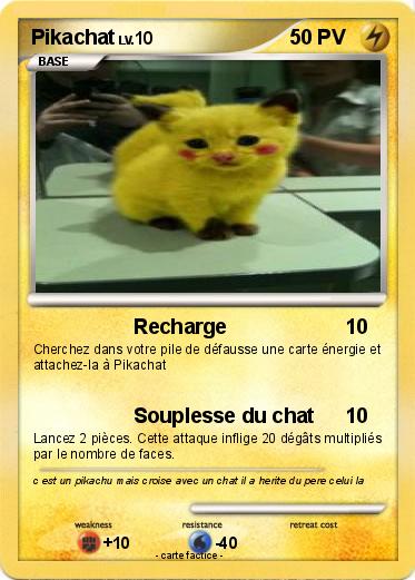 Pokemon Pikachat