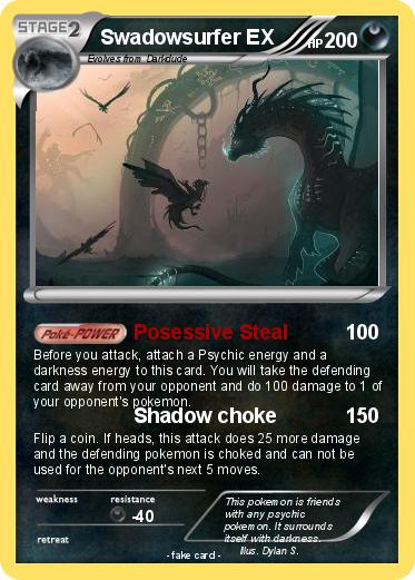 Pokemon Swadowsurfer EX