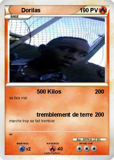 Pokemon Dorilas