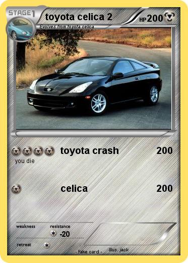 Pokemon toyota celica 2