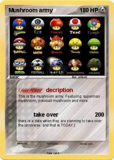 Pokemon Mushroom army