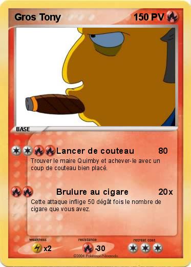 Pokemon Gros Tony