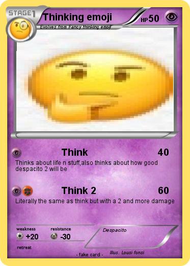 Pokemon Thinking emoji