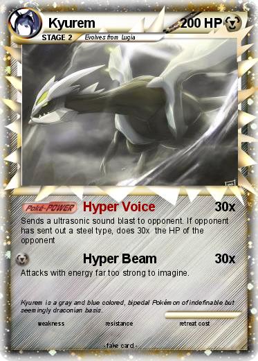 Pokemon Kyurem