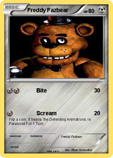Pokemon Freddy Fazbear