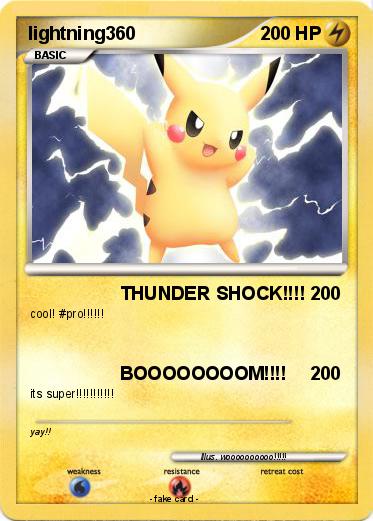 Pokemon lightning360