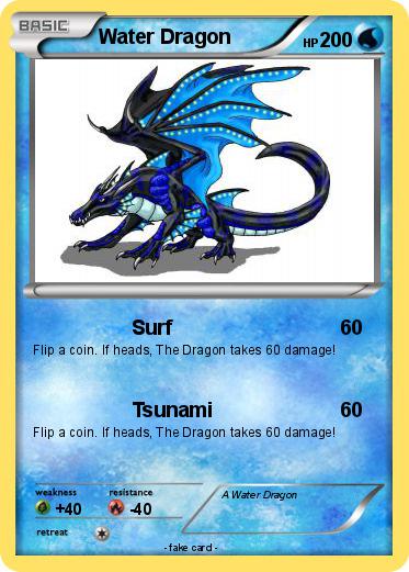 Pokemon Water Dragon