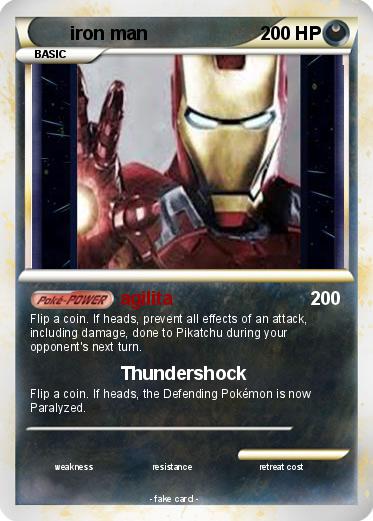 Pokemon iron man