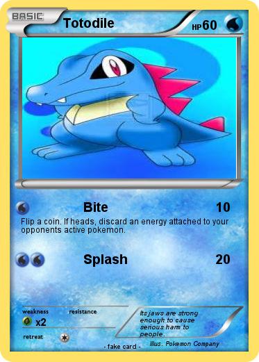 Pokemon Totodile