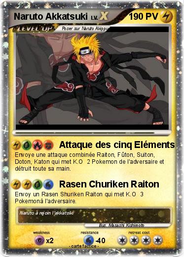 Pokemon Naruto Akkatsuki