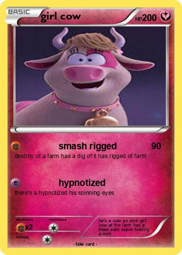Pokemon girl cow