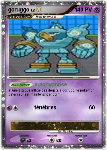 Pokemon goruggo