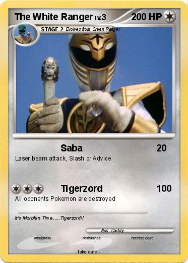Pokemon The White Ranger