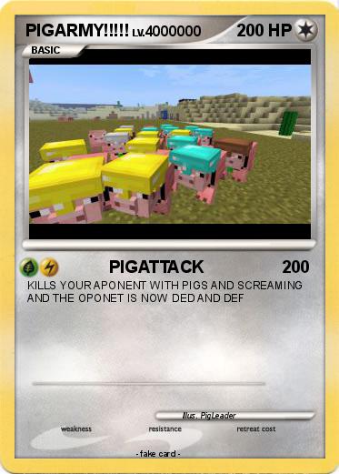 Pokemon PIGARMY!!!!!