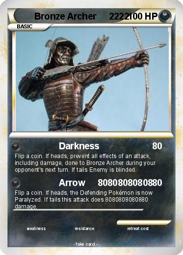 Pokemon Bronze Archer     2222