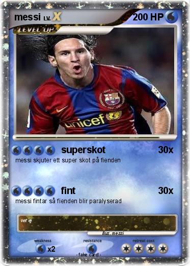 Pokemon messi