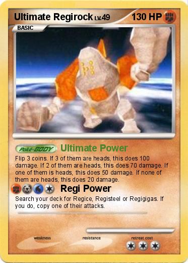 Pokemon Ultimate Regirock