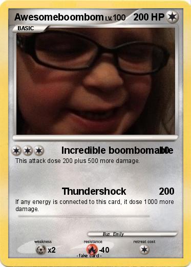 Pokemon Awesomeboombom