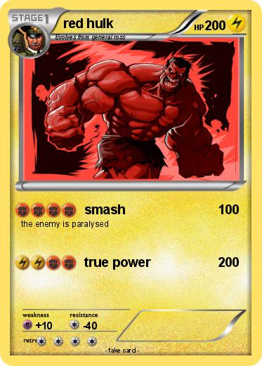 Pokemon red hulk