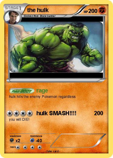 Pokemon the hulk