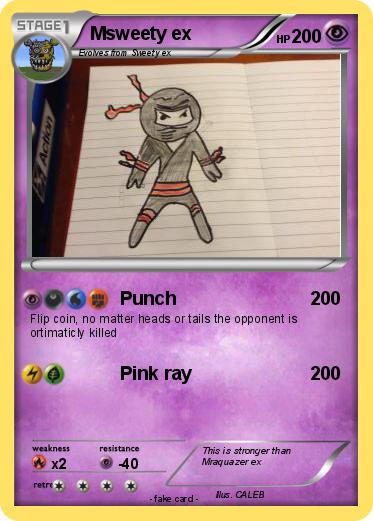 Pokemon Msweety ex