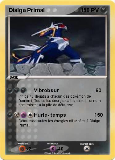 Pokemon Dialga Primal