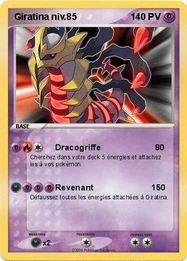 Pokemon Giratina niv.85