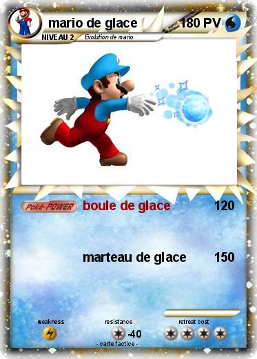 Pokemon mario de glace