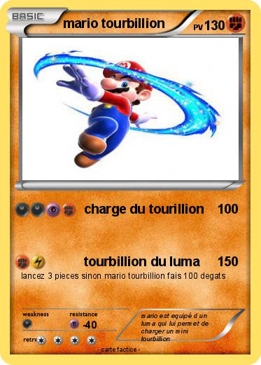 Pokemon mario tourbillion