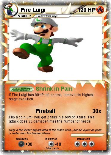 Pokemon Fire Luigi