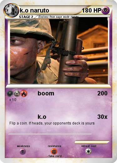 Pokemon k.o naruto