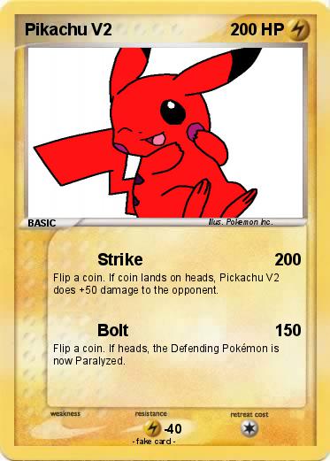 Pokemon Pikachu V2