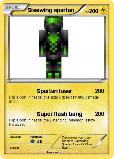Pokemon Steewing spartan