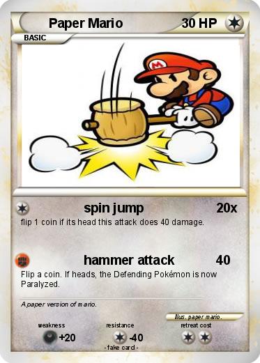 Pokemon Paper Mario