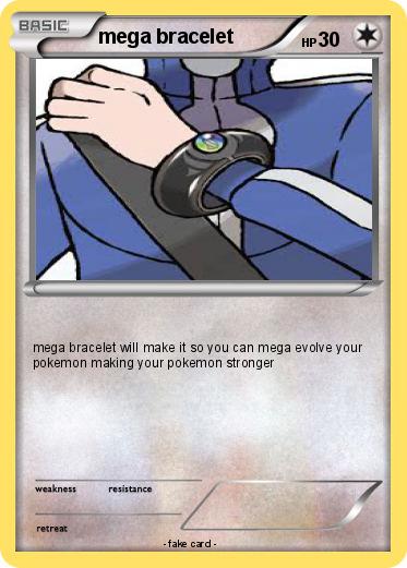 Pokemon mega bracelet