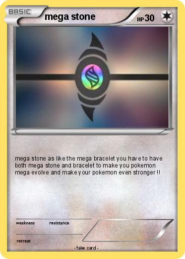 Pokemon mega stone