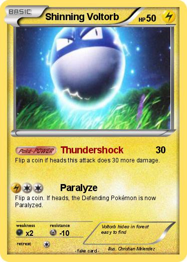 Pokemon Shinning Voltorb