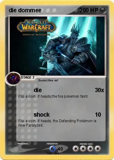 Pokemon die dommee